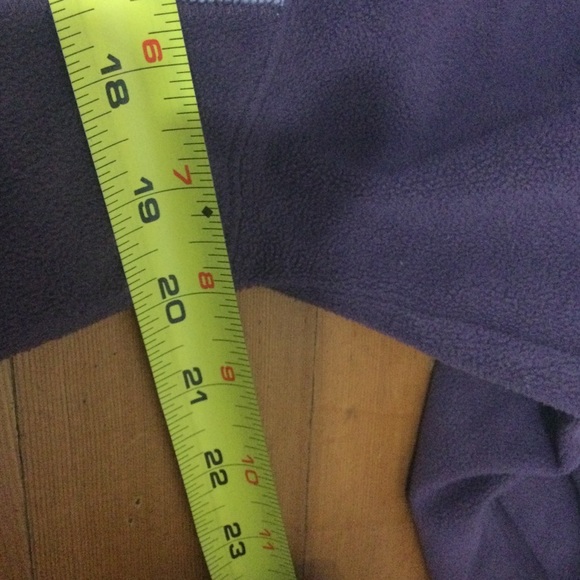 Columbia purple fleece half zip size large - Picture 4 of 6